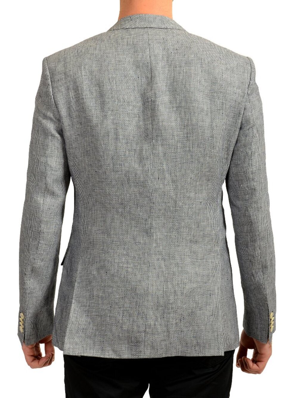 Hugo Boss Men's "Hutch5" 100% Linen Two Button Blazer US 42R IT 52R - Picture 3 of 6
